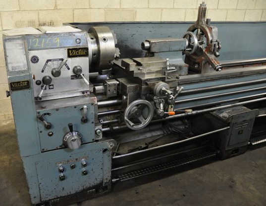 20" x 100" VICTOR ... LATHE 3-1/4" SPINDLE HOLE